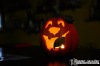 Falešnej halloween lidi lákal