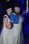 Falešnej halloween lidi lákal