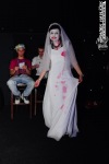 Falešnej halloween lidi lákal