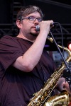 Bohemia Jazz Fest - Bluesmeny v Táboře déšť z pódia nevyhnal