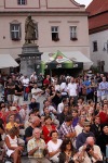 Bohemia Jazz Fest - Bluesmeny v Táboře déšť z pódia nevyhnal