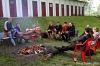Laskat oslavili narozeniny festivalem, prasetem a dveřmi rumu