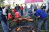 Laskat oslavili narozeniny festivalem, prasetem a dveřmi rumu