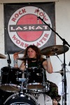 Laskat oslavili narozeniny festivalem, prasetem a dveřmi rumu