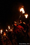 Táborské slavnosti - část páteční: klasický ohňový průvod a chabá laserovka