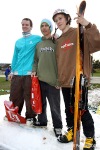 Před Mileniem napadl sníh, snowboardoví borci lákali na triky 