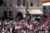 Český tým si z Mistrovství světa v hokeji veze bronz. Takhle se fandilo v Táboře