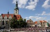 Český tým si z Mistrovství světa v hokeji veze bronz. Takhle se fandilo v Táboře