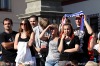 Český tým si z Mistrovství světa v hokeji veze bronz. Takhle se fandilo v Táboře