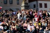 Český tým si z Mistrovství světa v hokeji veze bronz. Takhle se fandilo v Táboře