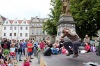 Divadlo na kostkách přilákalo nespočet dětí. Rodiče pobavila Superstar i Stromy 
