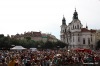 Bohemia Jazz Fest 2011: Blesky rozsvítily Týnský chrám. Muzikanti se jen tak nedali