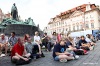Bohemia Jazz Fest 2011: Blesky rozsvítily Týnský chrám. Muzikanti se jen tak nedali
