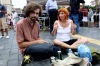 Bohemia Jazz Fest 2011: Blesky rozsvítily Týnský chrám. Muzikanti se jen tak nedali