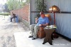 Pokojík na zastávce MHD vzbudil v Táboře rozruch. Nápad lidé ocenili