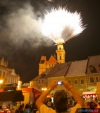 Prachatické slavnosti obrazem: Kapely, divadlo a show zakončil ohňostroj