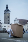 Week in self na náměstí aneb Mjölk architekti zavítali na měsíc do Budějovic