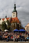 Táborská setkání 2012: Nedělní pohoda a na náměstí samba i Michal Prokop 