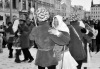 Masky chodily v Českých Budějovicích i ulicemi Krumlova