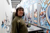 Sprejery zatýkala policie. Podchod nádraží v Plané nad Lužnicí ozdobily graffiti