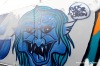 Sprejery zatýkala policie. Podchod nádraží v Plané nad Lužnicí ozdobily graffiti