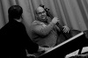 Otto Hejnic trio. Krajňák lámal piano a něžně jazzově zazpívala Pavla Kohelová