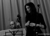 Otto Hejnic trio. Krajňák lámal piano a něžně jazzově zazpívala Pavla Kohelová