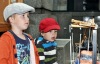 Buskers festival v Českých Budějovicích. Hrálo se na každém rohu 