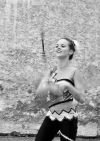 Buskers festival v Českých Budějovicích. Hrálo se na každém rohu 