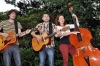 Buskers festival v Českých Budějovicích. Hrálo se na každém rohu 