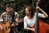 Buskers festival v Českých Budějovicích. Hrálo se na každém rohu 