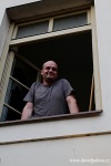 Petr Beneš spontánně maluje, výsledek je v UmaUma. V Recyklu zahráli bluesmeni
