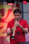 Prachatickým náměstím zněl jazz ze Švédska i Izraele. Legendární Towner převzal cenu