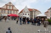 Na táborském náměstí se ještě lyžovalo!
