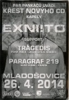 Exni!to křtili novou desku a fanoušci zaplnili mladošovický kulturák