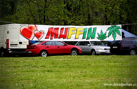 Muffin fest 2014: Kapky deště nikoho neodradily. Reggae rozsvítilo světlo v duších