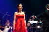 Aneta Langerová vystoupila s Jihočeskou komorní filharmonií. Zpíval celý pavilon
