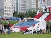O posledním prázdninovém víkendu napadl v Táboře první sníh