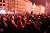 Plné českobudějovické náměstí oslavilo 750. narozeniny města