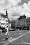 Velikonoční hrkání - Víťa Marčík působivě oživuje tradici v Českých Budějovicích