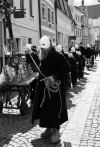 Velikonoční hrkání - Víťa Marčík působivě oživuje tradici v Českých Budějovicích