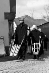 Velikonoční hrkání - Víťa Marčík působivě oživuje tradici v Českých Budějovicích