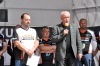 Dřevorubci předvedli své umění na píseckém Velkém náměstí