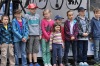 Dřevorubci předvedli své umění na píseckém Velkém náměstí
