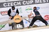 Dřevorubci předvedli své umění na píseckém Velkém náměstí