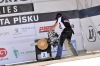 Dřevorubci předvedli své umění na píseckém Velkém náměstí