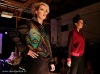 Módní přehlídce oděvů Hany Zelenkové dominovaly kovové látky i barevnost