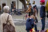 Buskers Fest v Českých Budějovicích. Pouliční umělci byli všude