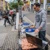 Buskers Fest v Českých Budějovicích. Pouliční umělci byli všude