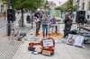 Buskers Fest v Českých Budějovicích. Pouliční umělci byli všude